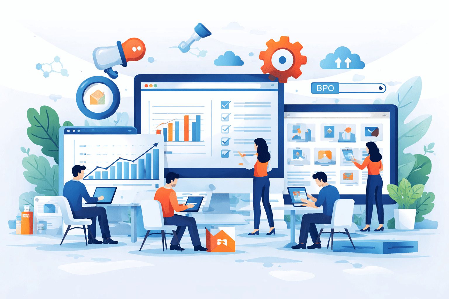 BPO marketing digital à Madagascar – Assistant Web Marketing